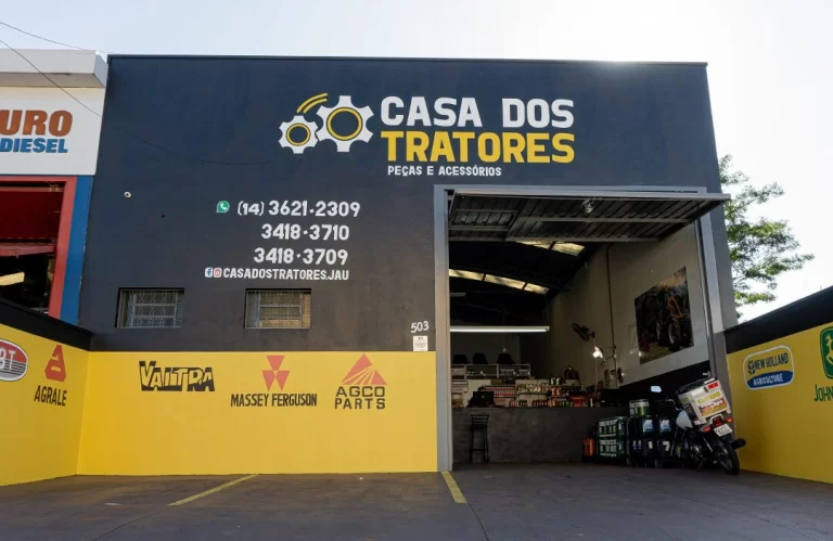 Fachada da Casa dos Tratores